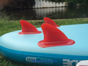 Three fin board