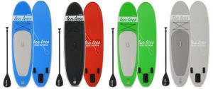 4 different colors for SUP