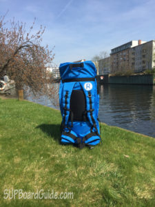 Well padded backpack with straps