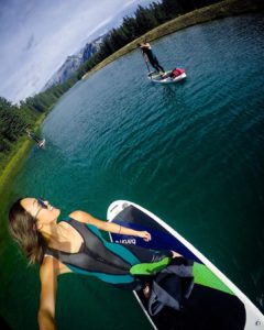 After a couple of storms hit North America, a group friends found solace on Canada's calm Two Jack Lake.