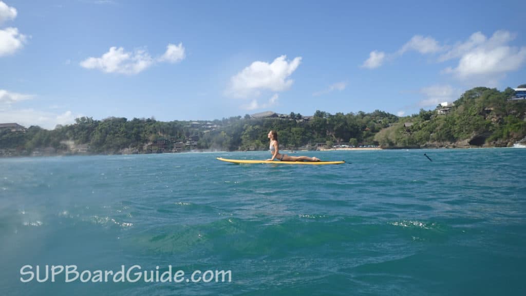 Yoga lifestyle surfer