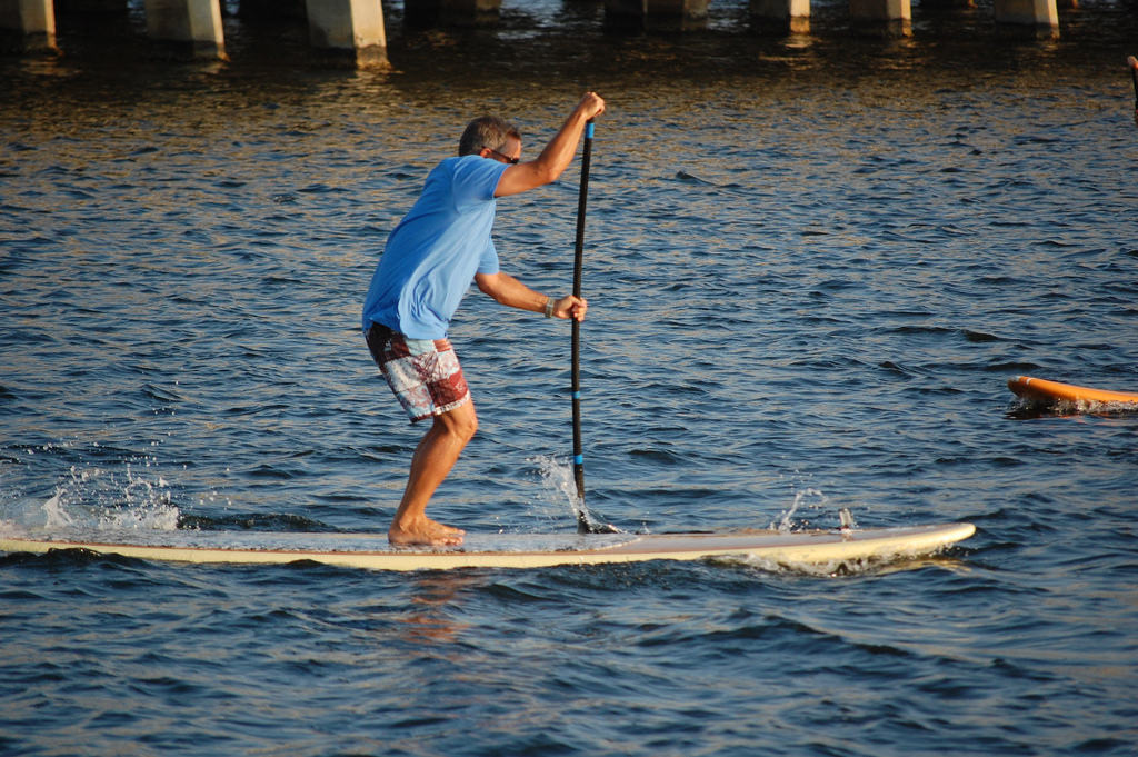 Beginning SUP Stance