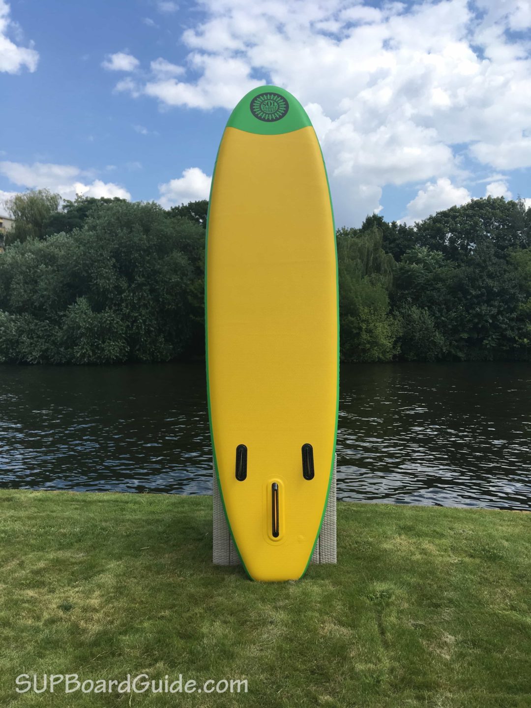 Yellow and green board