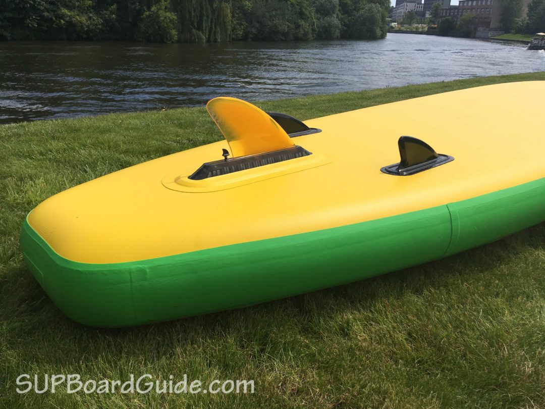 Triple Fin paddle board