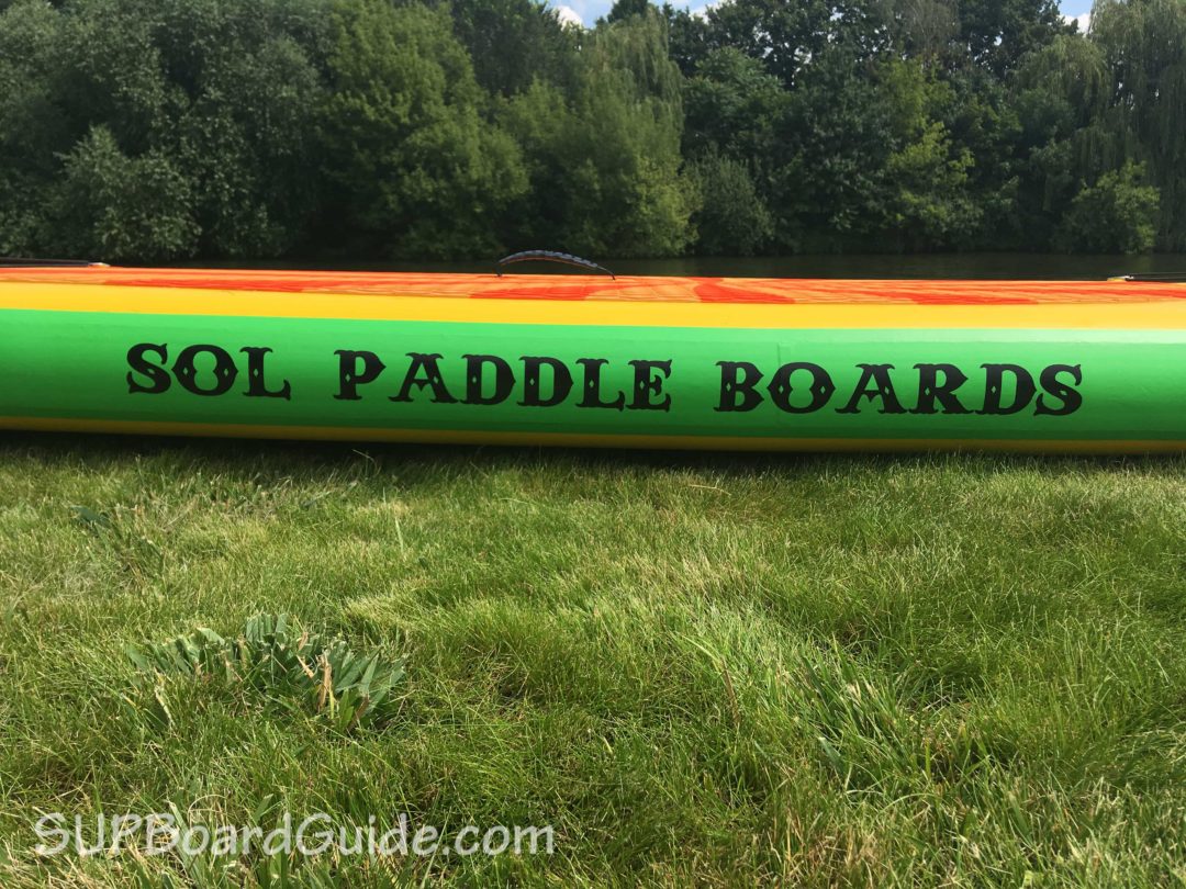 Inflatable Paddle Board side