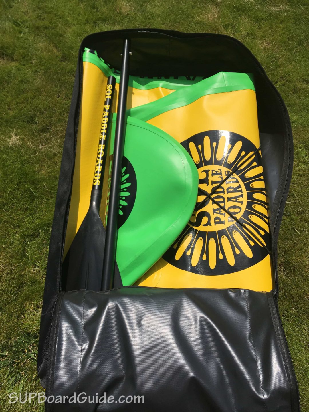 SOL Paddle Boards backpack