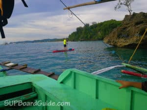 The mysterious paddler