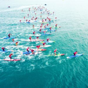 Awesome SUP action in San Diego, California for the annual Pacific Paddle Games. PPG 2017