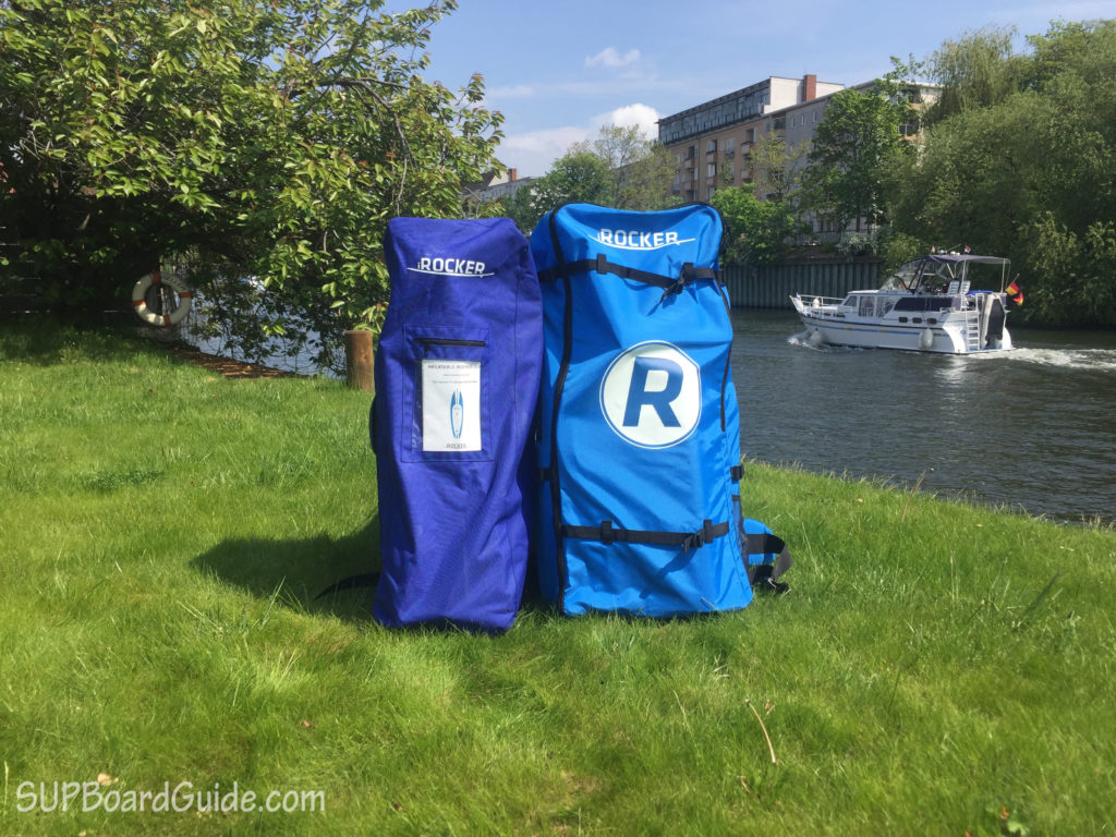 Neuer iSUP Rucksack im Vergleich