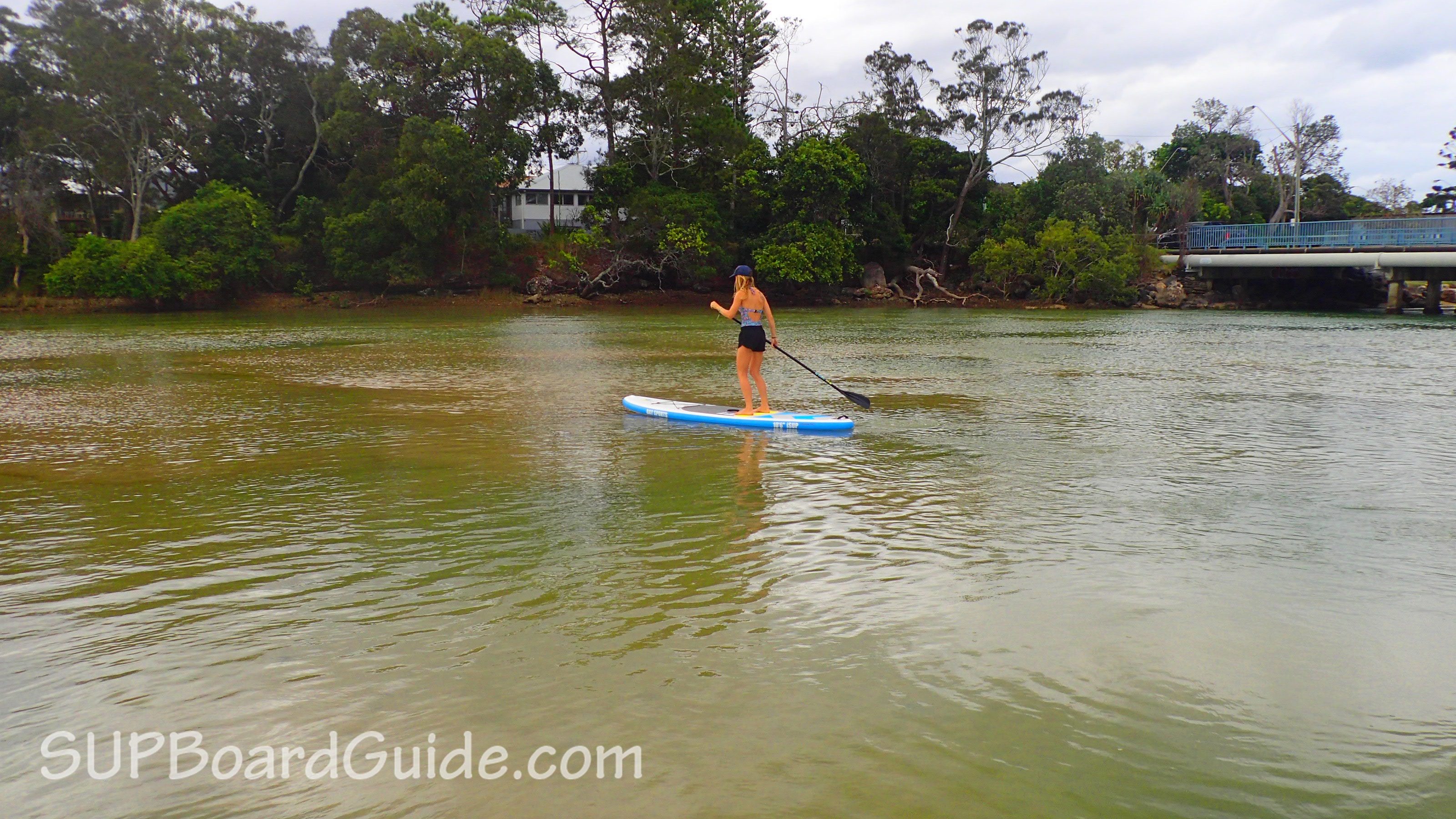 Flat water paddling review