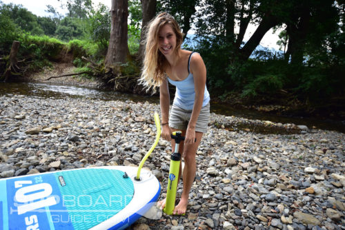 Inflating A SUP 