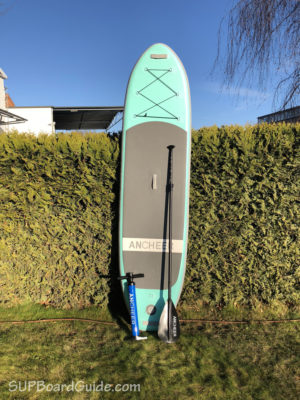 Full board view with accessories