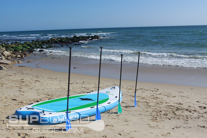 Multi Person SUP on Beach