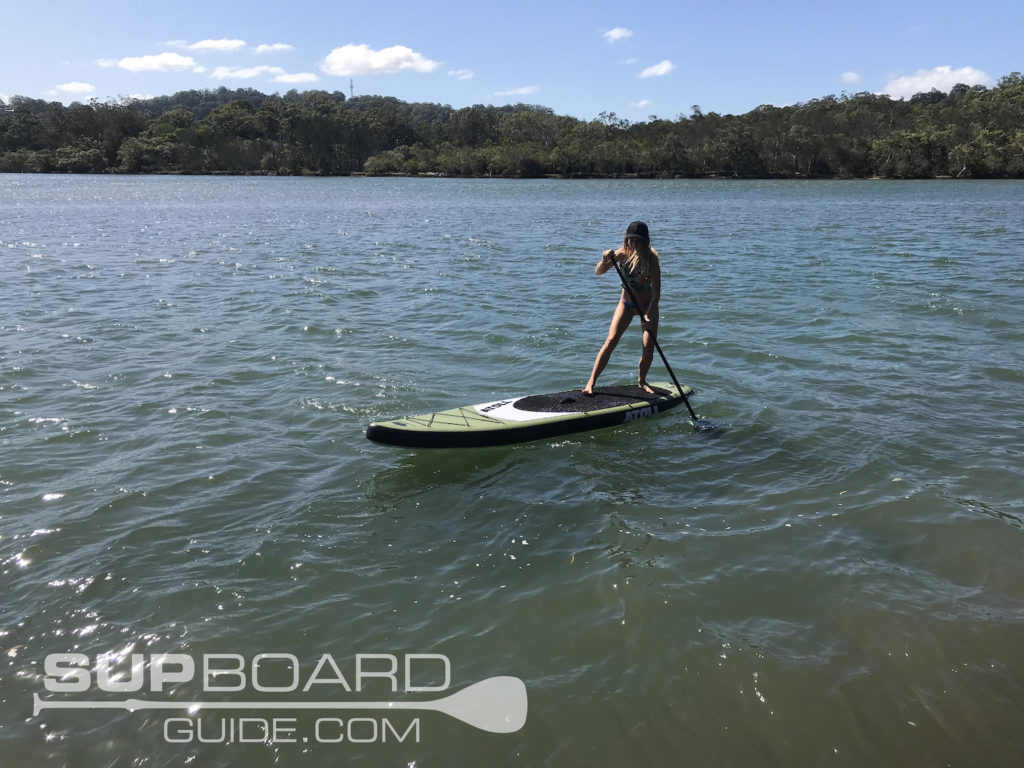 Paddling iSUP