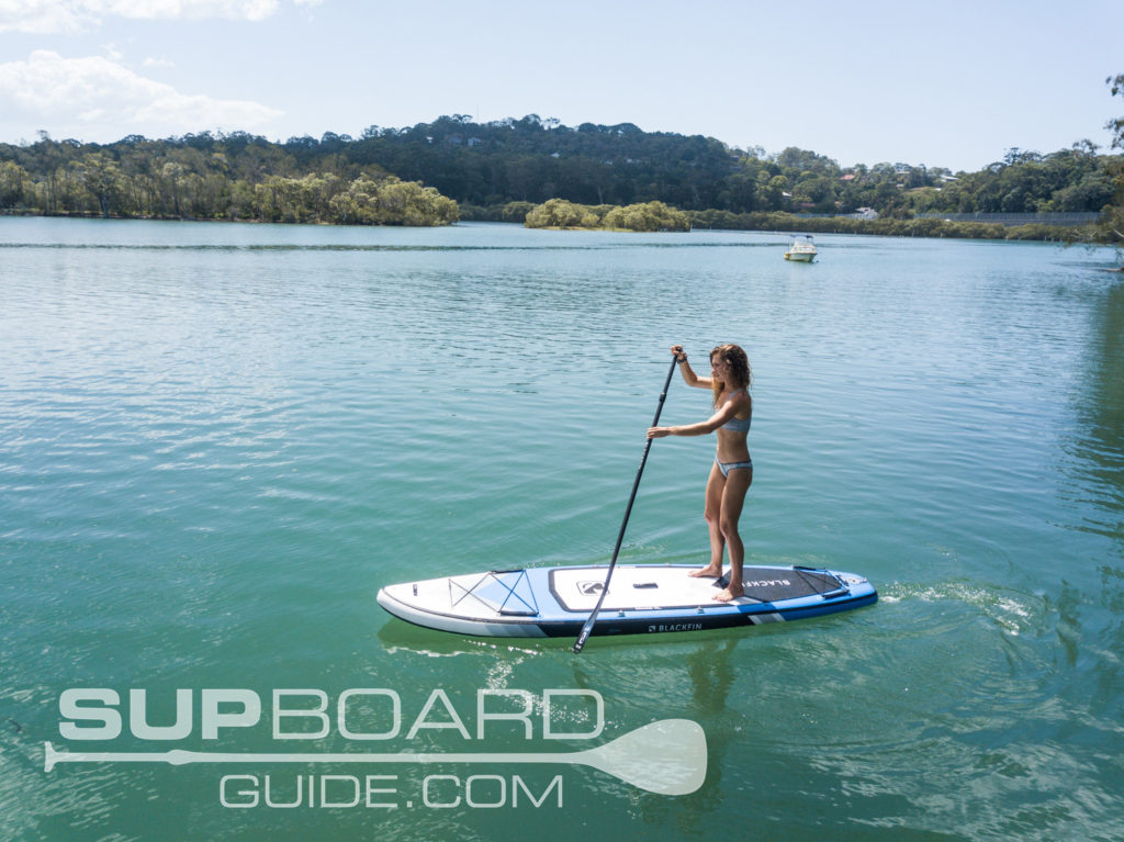 Performance inflatable SUP