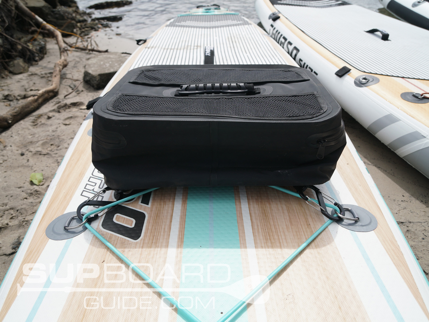 THURSO SURF SUP Deck Bag – Borsa Impermeabile Isolata Per Paddle Board, Capienza 10 Lattine, Con Ventose E Custodia Telefono