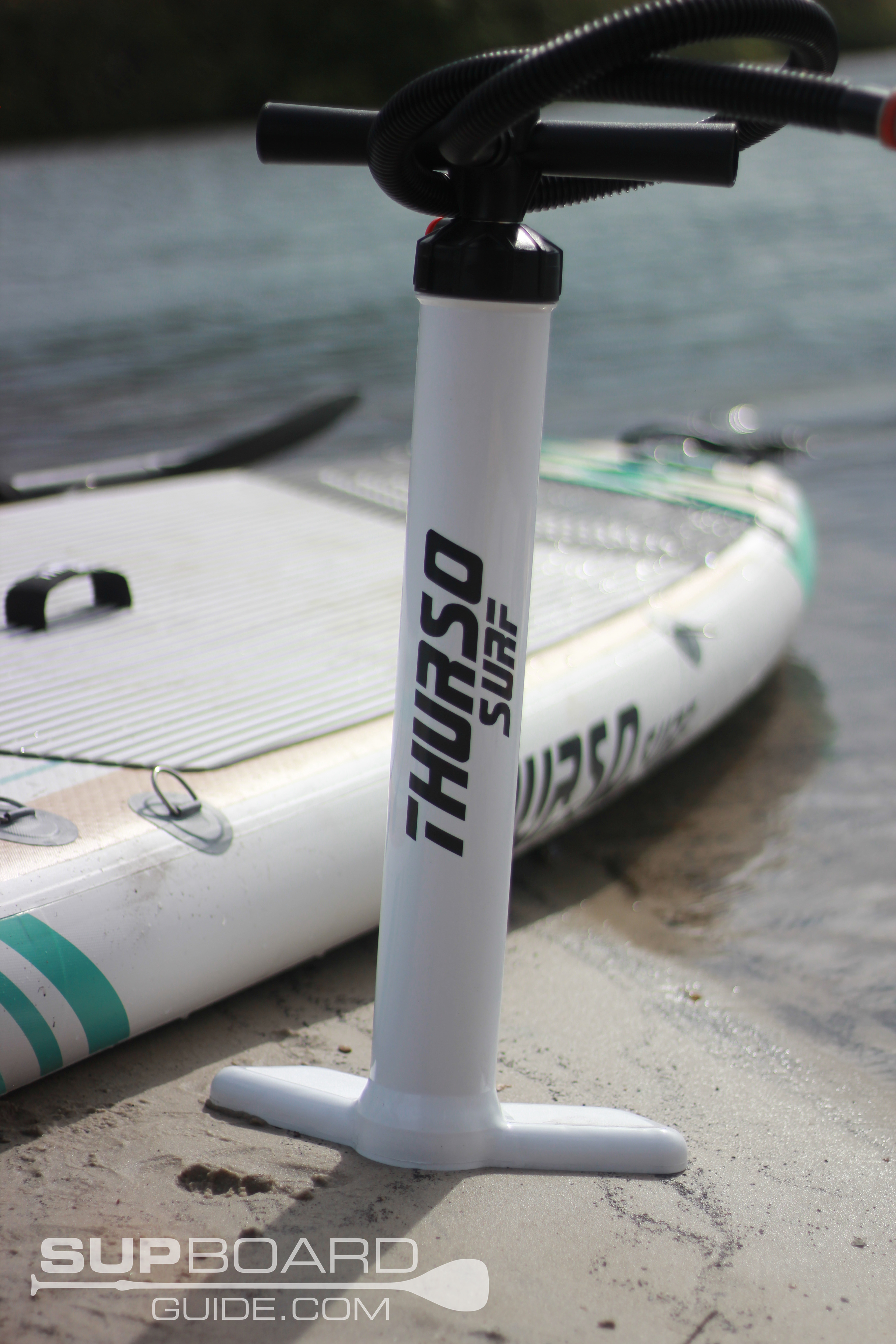 Inflatable SUP pump