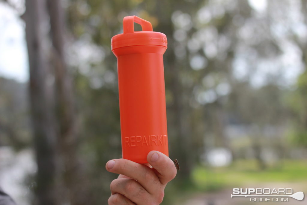 Orange tube repair kit for SUPs