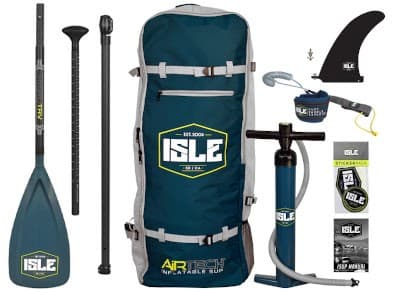 ISLE Sportsman Inflatable Fishing SUP Board Review 