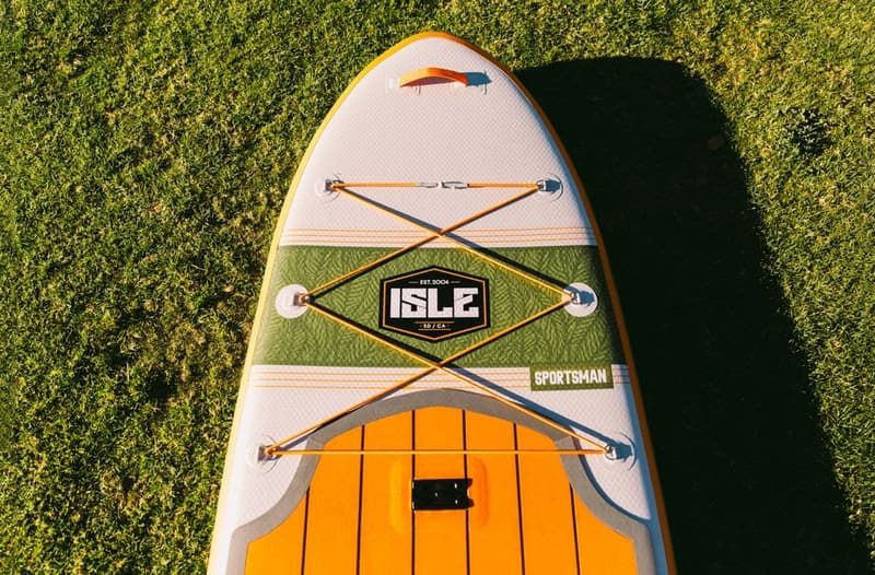 ISLE Sportsman Inflatable Fishing SUP Board Review 