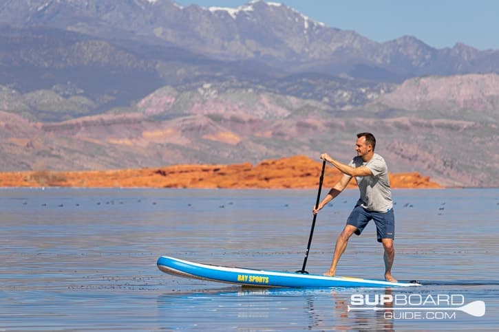 SUP Board Guide Bay Sports Seek Maneuverability 