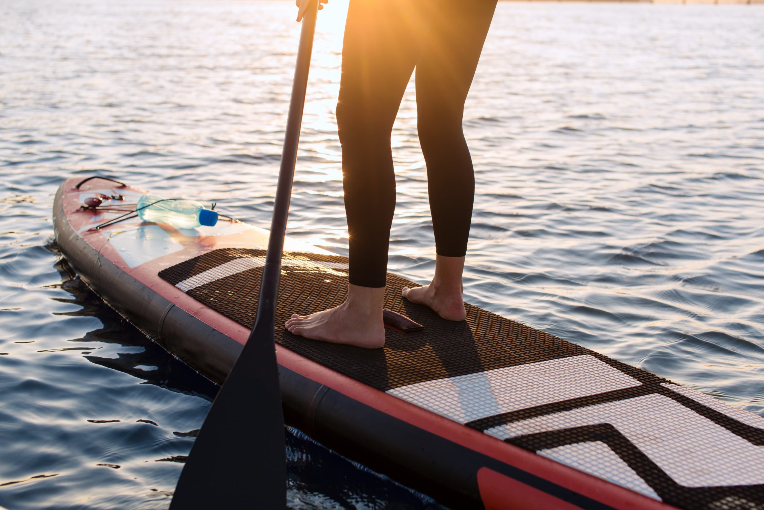 Feet placement Improving Your Paddle Strokes