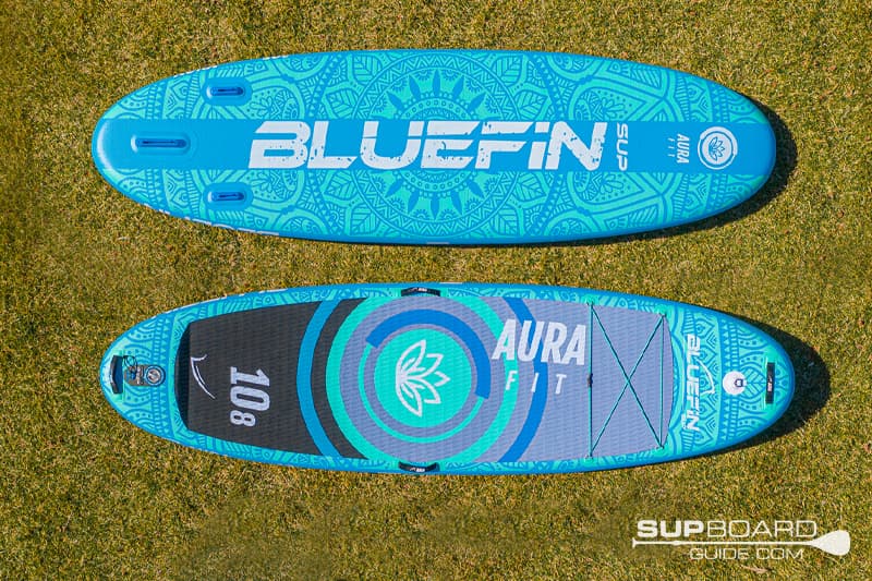 Bluefin Aura 10'8 Bottom Design