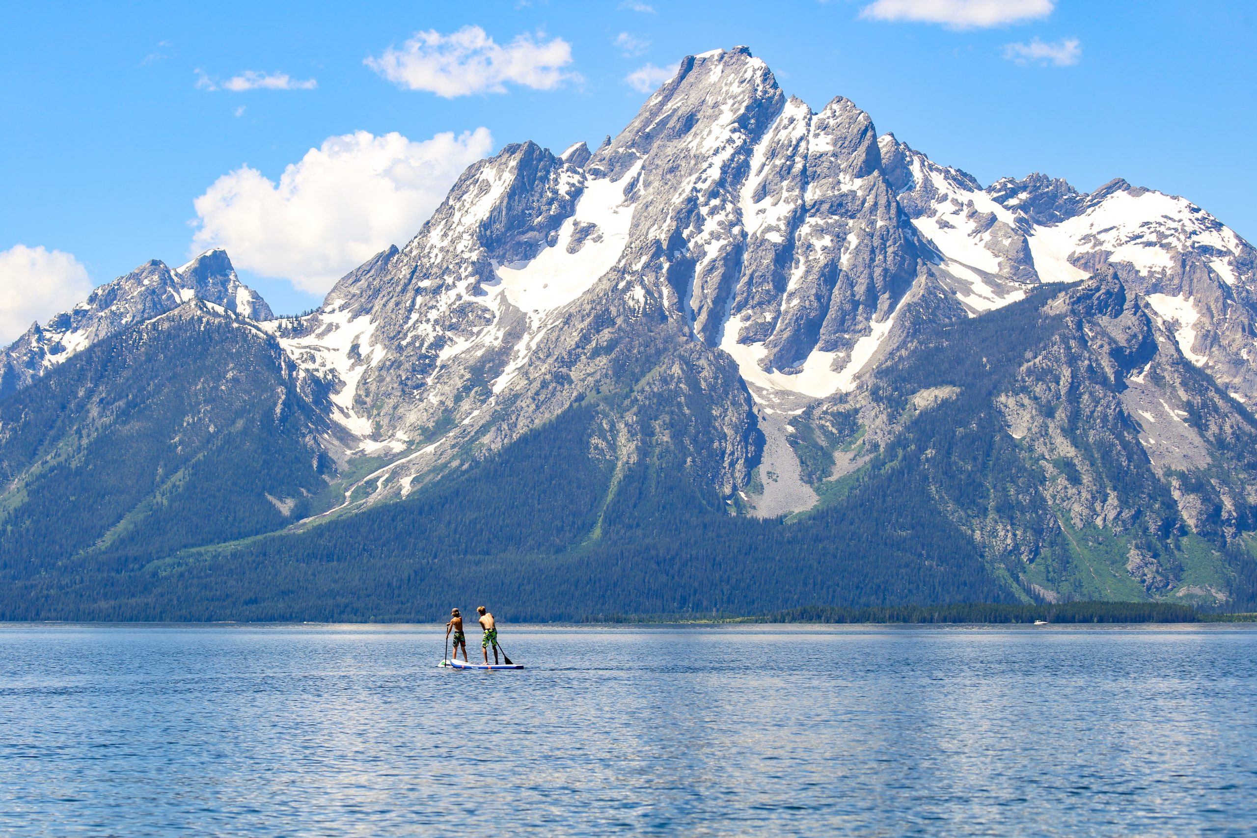 Grand Teton National Park Paddleboard 