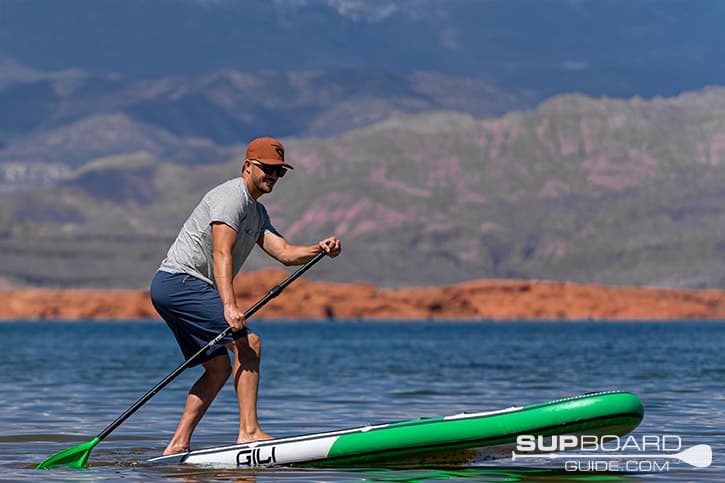Sup board stand top up