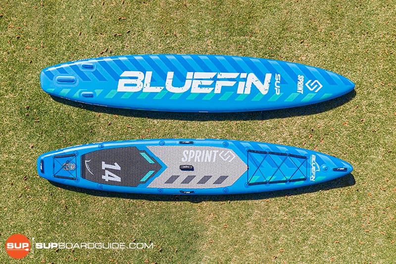 Bluefin 14' Sprint Board Shape Design