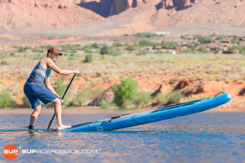 SupBoardGuide Bluefin 14' Sprint Turning 