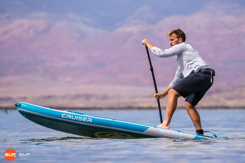 iRocker  Cruiser SUP Review Backstep Turn