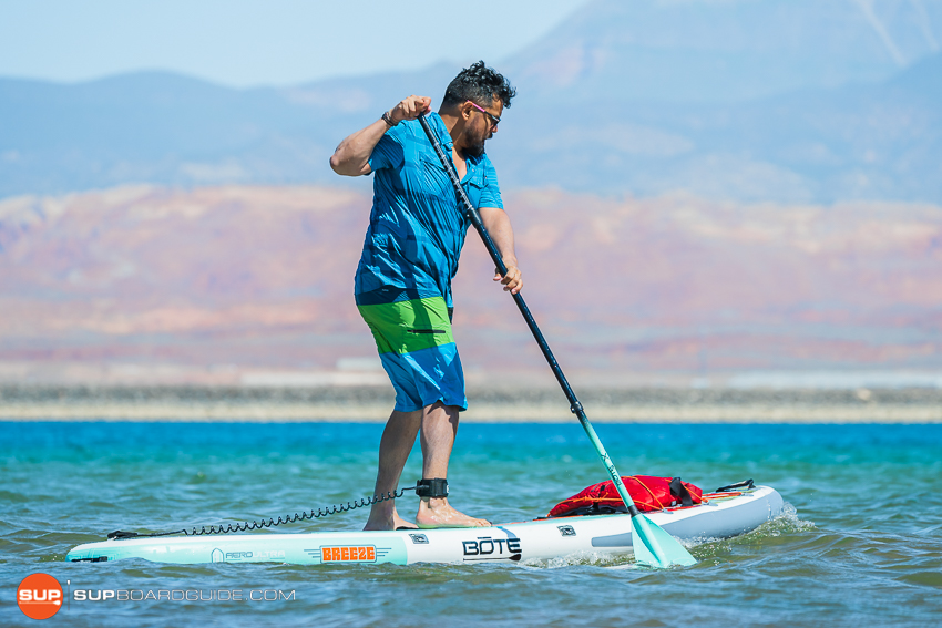 Bote Breeze Inflatable Paddle Board Review Maneuverability