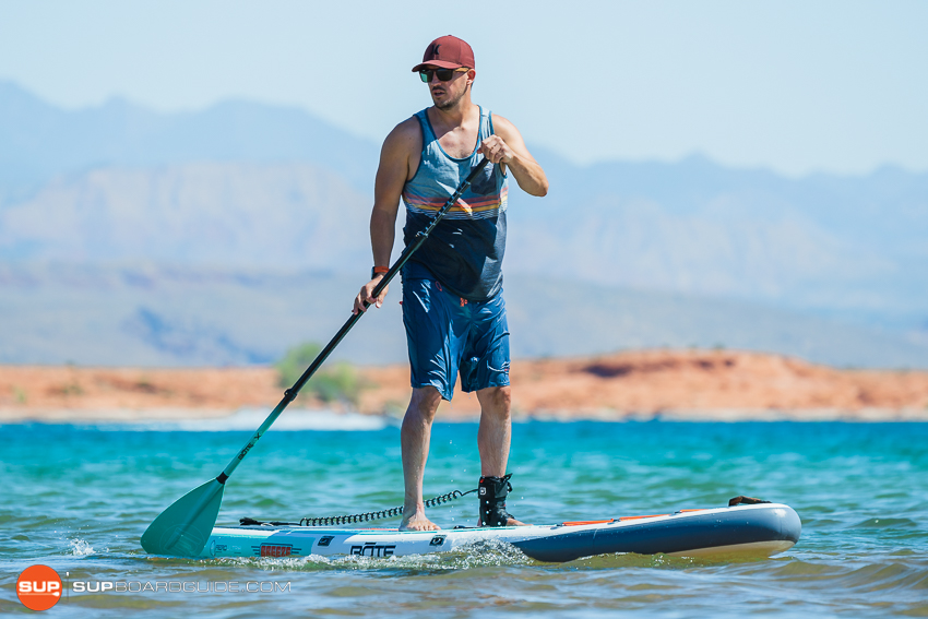 Bote Breeze Inflatable Paddle Board Review Maneuvering