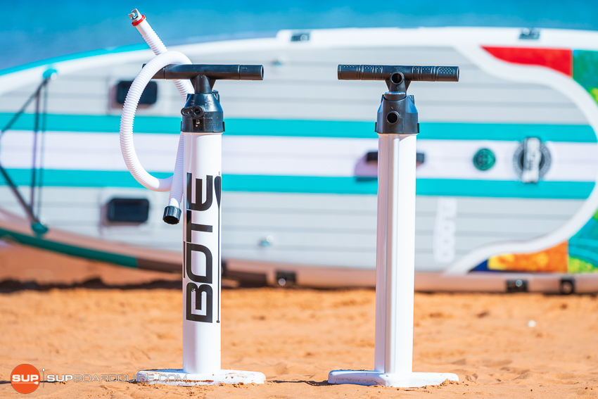 Bote Flood Inflatable SUP Review Single Chamber Pump