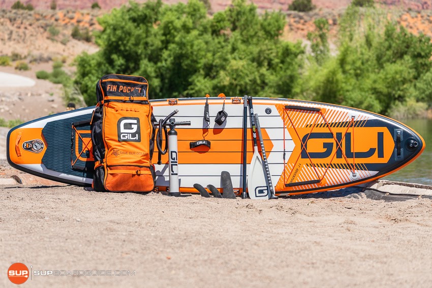 Gili Adventure 11' Inflatable Paddleboard Review Accessories