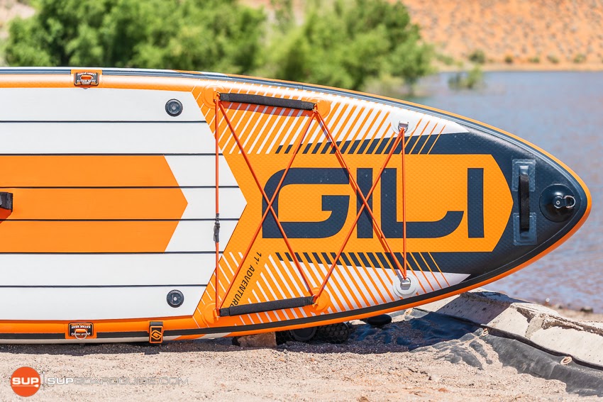 Gili Adventure 11' Inflatable Paddleboard Review Nose
