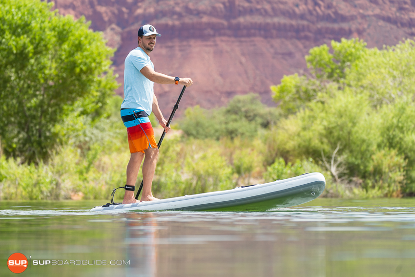 Nautical 11'6 Inflatable Stand Up Paddle Board Review Casual Step Back Turns