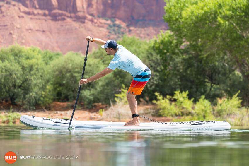 Nautical 11'6 Inflatable Stand Up Paddle Board Review Speed