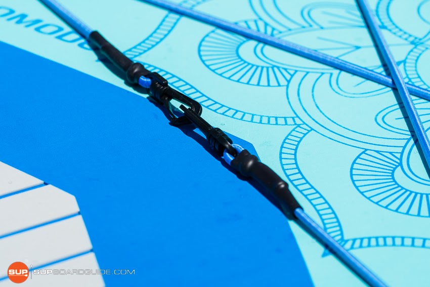 Gili Komodo Inflatable Yoga SUP Review Bungee Attachment