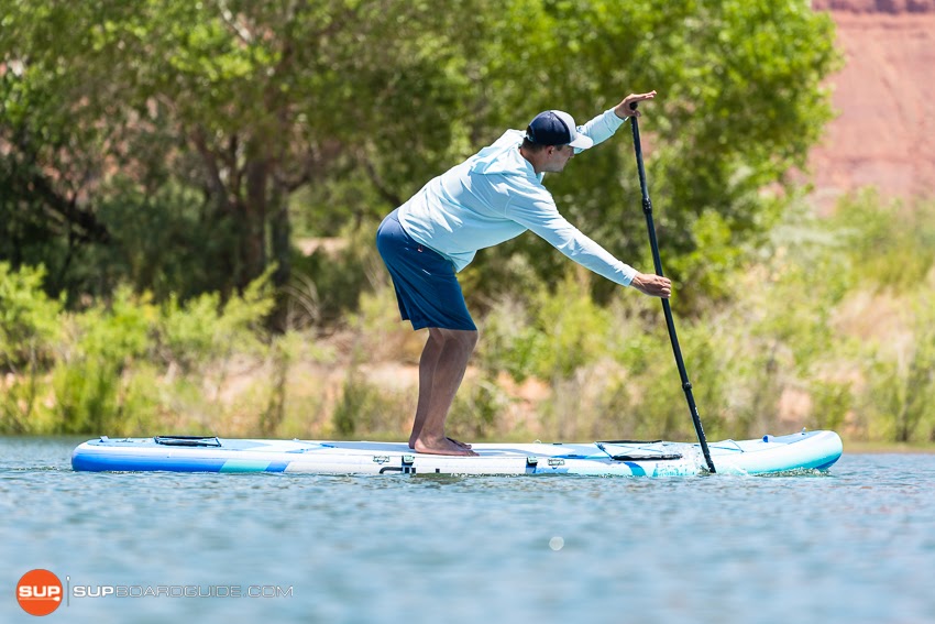 Gili Komodo Inflatable Yoga SUP Review Speed