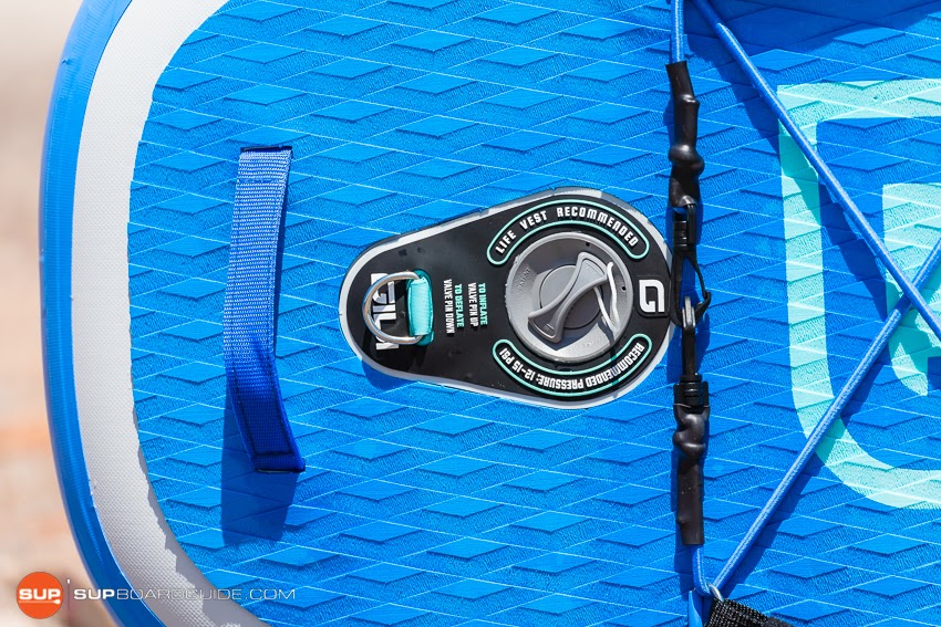 Gili Komodo Inflatable Yoga SUP Review Air Valve