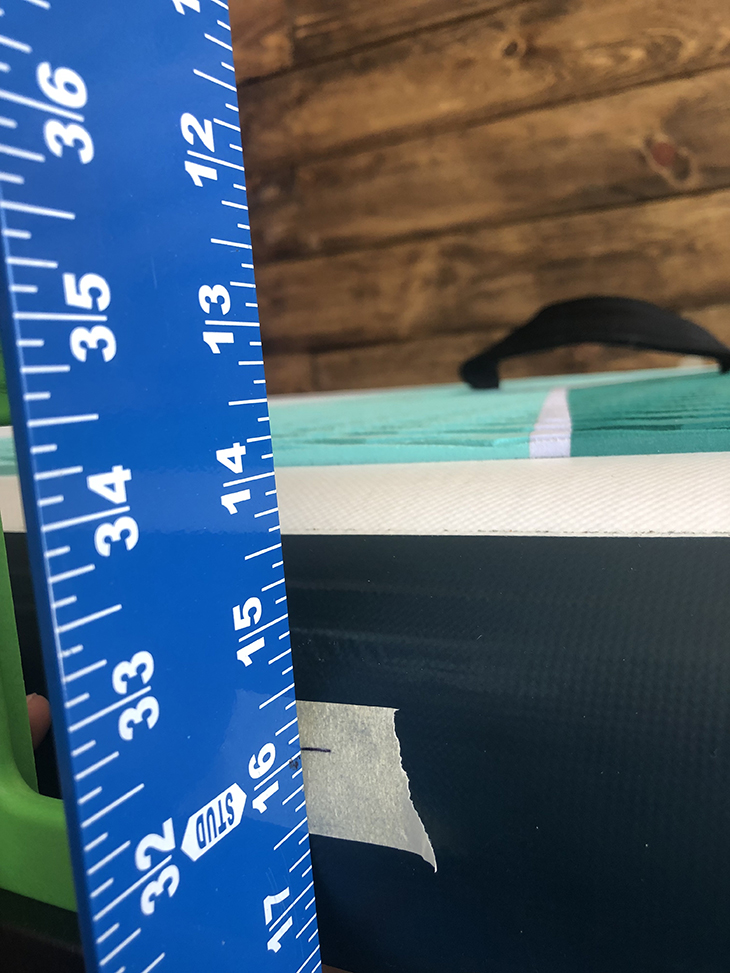 Honu Fairlight 10'9 Stiffness Test