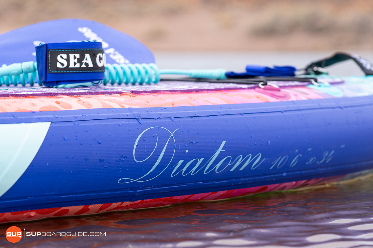 SeaGods Diatom Ten6 Inflatable SUP Review 2023, SupBoardGuide.com