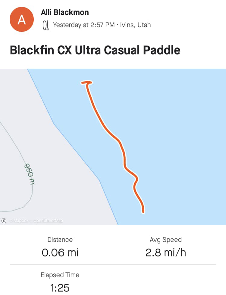 Blackfin Ultra CX Speed Test - Casual