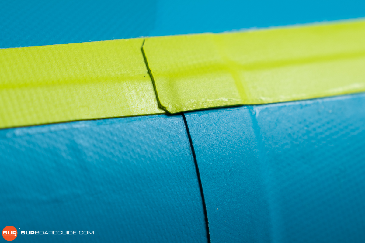 iROCKER AA 10' Ultra iSUP Seams