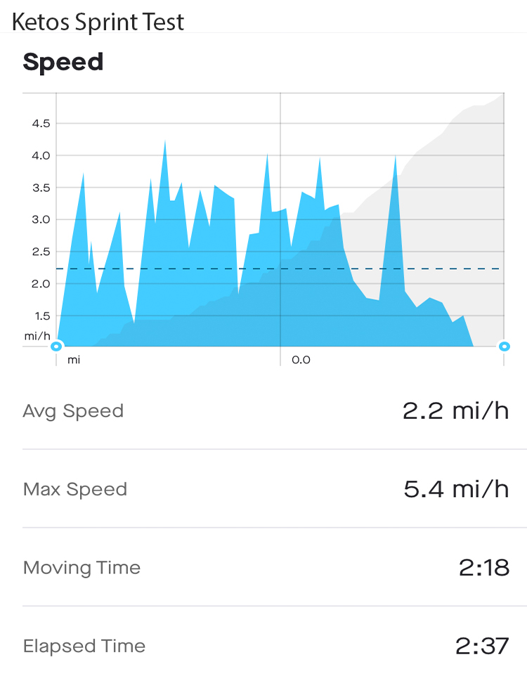 Ketos Sprint Test