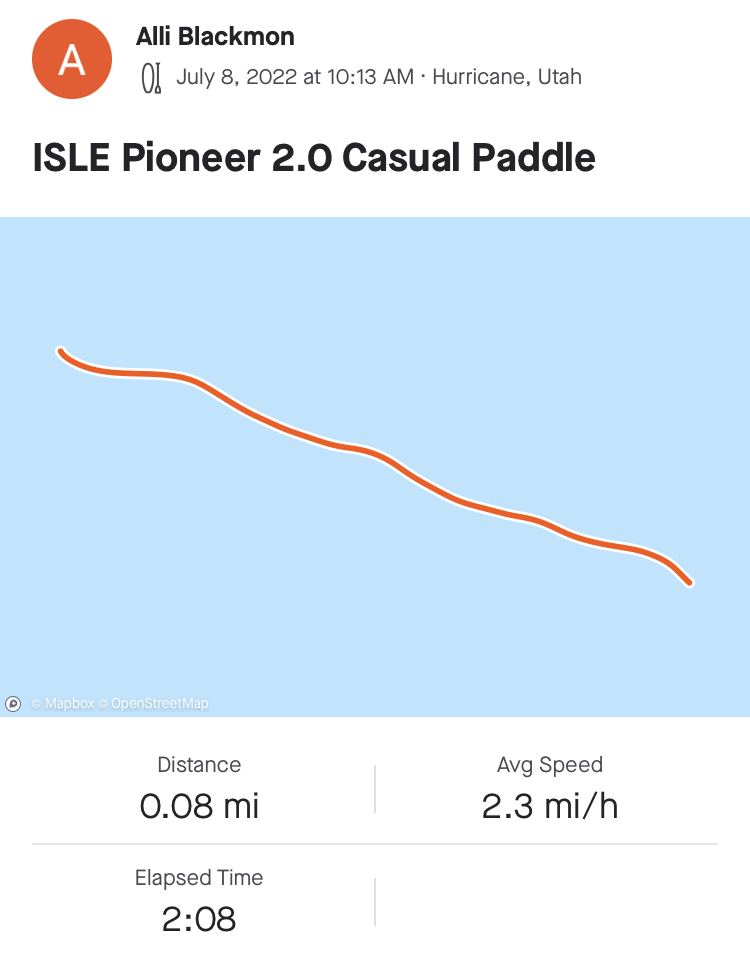 ISLE Pioneer iSUP Casual Paddle Test