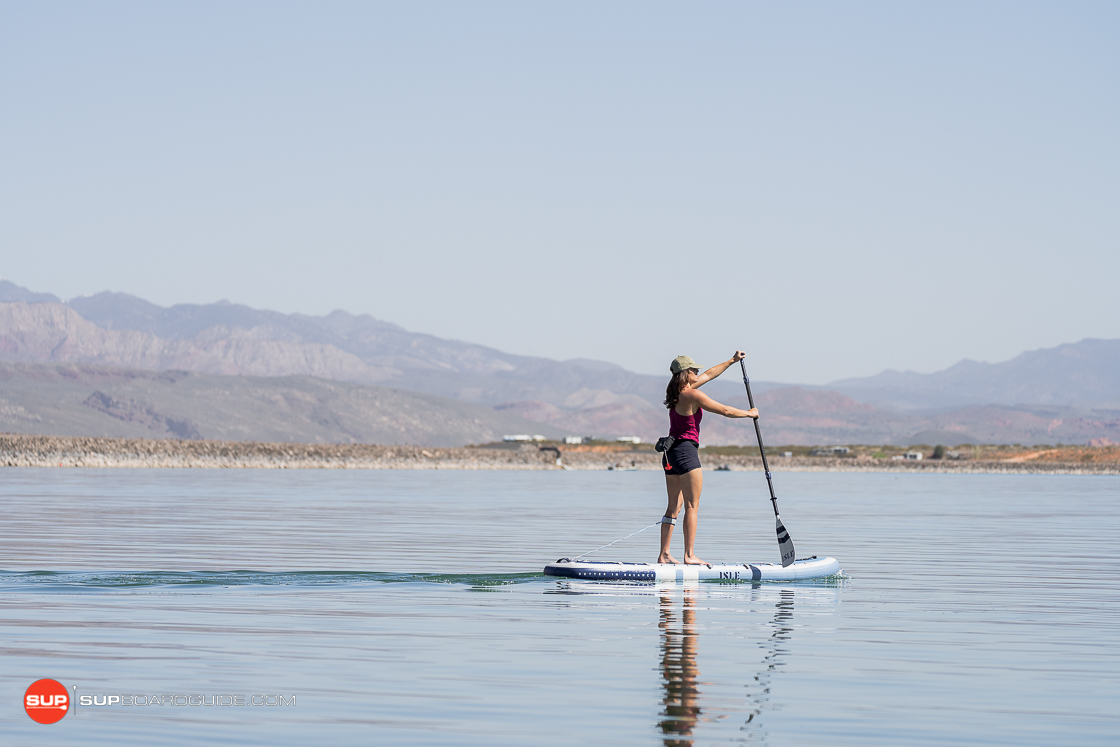 ISLE 96 Pioneer paddling right