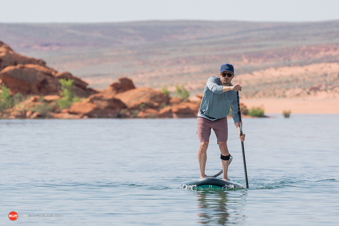 Honu Fairlight paddling in